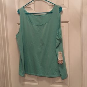 Eileen Fisher seafoam plus size tank top. New with tags